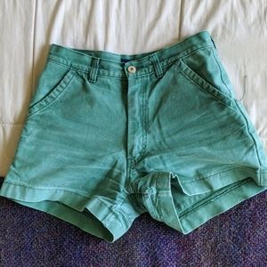 High waisted shorts